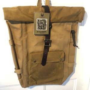 Filson Roll Top Backpack - New, Rare, First Quality, No Longer Made, USA Made